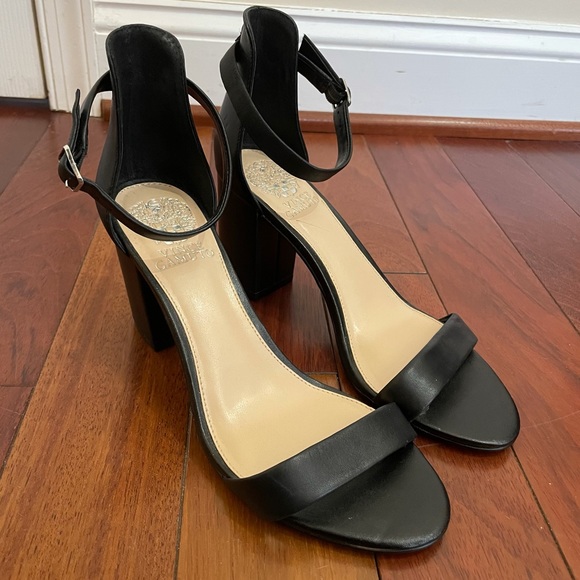 Vince Camuto Shoes - Vince Camuto Beah Hi Block Heel Sandal Black
